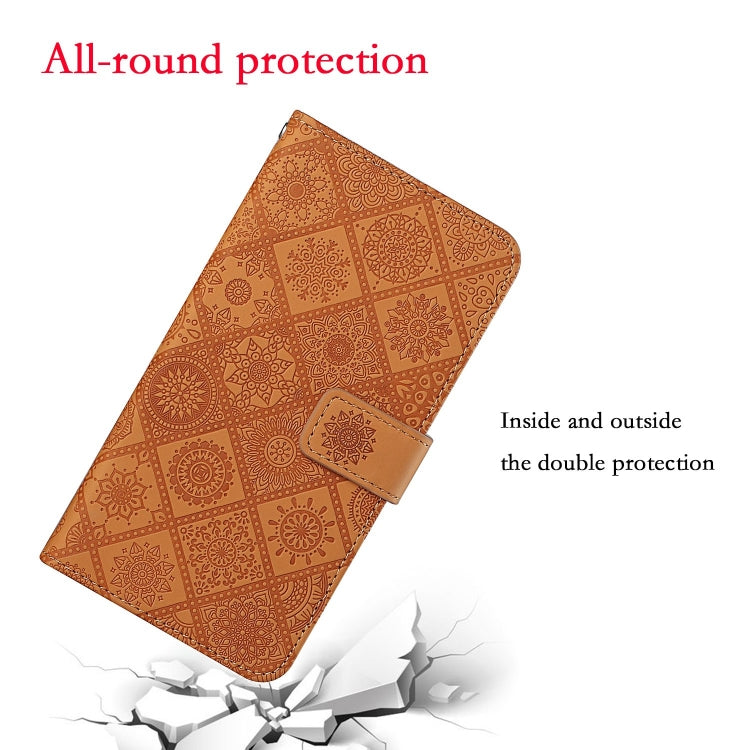 Ethnic Style Embossed Pattern Leather Phone Case, For iPhone 15 Pro Max, For iPhone 15 Pro, For iPhone 15 Plus, For iPhone 15