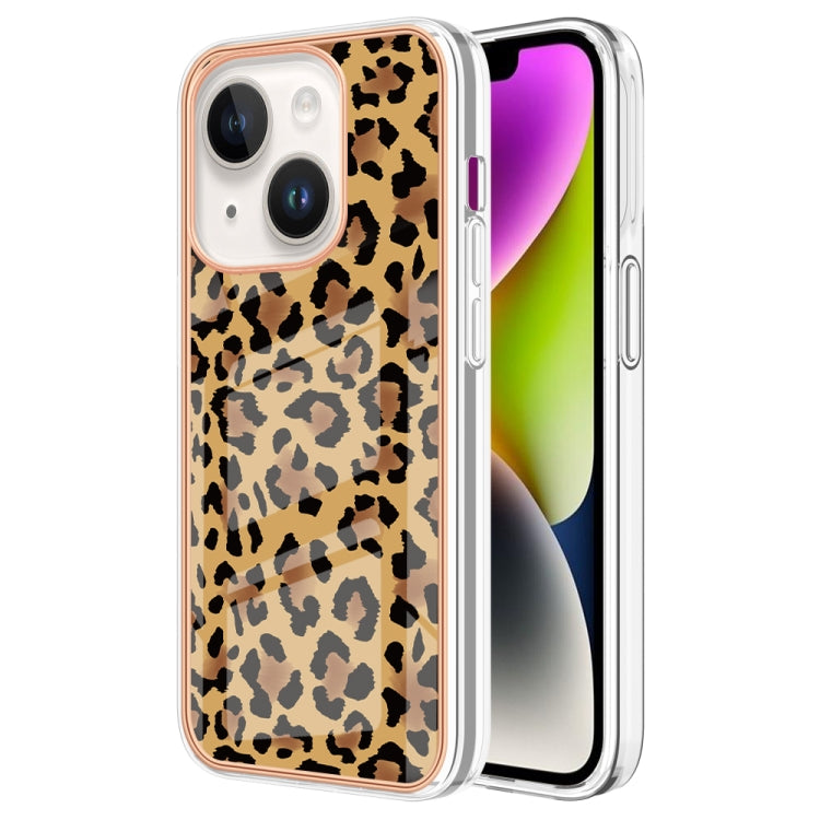 Electroplating Marble Dual-side IMD Phone Case, For iPhone 14 Plus, For iPhone 14, For iPhone 14 Pro, For iPhone 14 Pro Max