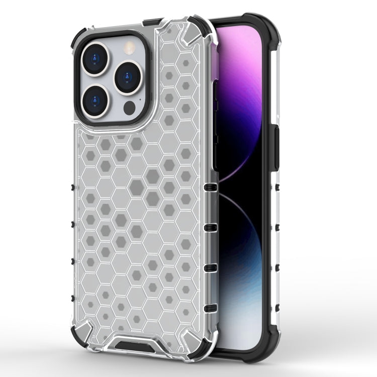 Honeycomb Shockproof Phone Case, For iPhone 15 Pro, For iPhone 15