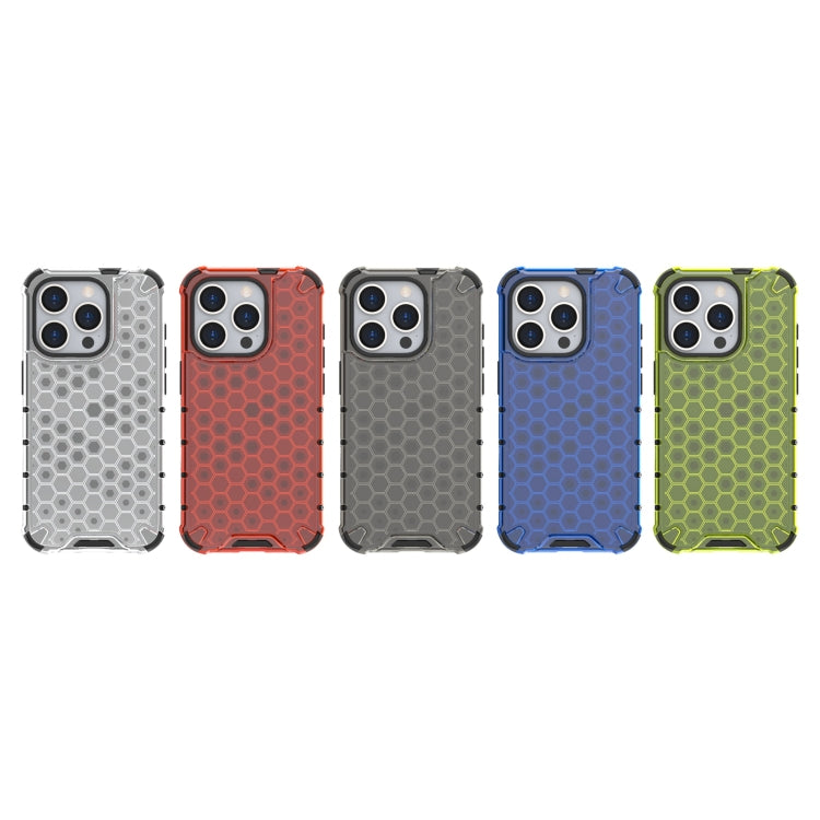 Honeycomb Shockproof Phone Case, For iPhone 15 Pro, For iPhone 15