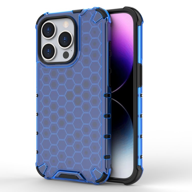 Honeycomb Shockproof Phone Case, For iPhone 15 Pro, For iPhone 15