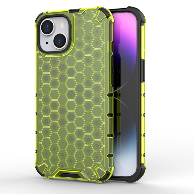 Honeycomb Shockproof Phone Case, For iPhone 15 Pro, For iPhone 15