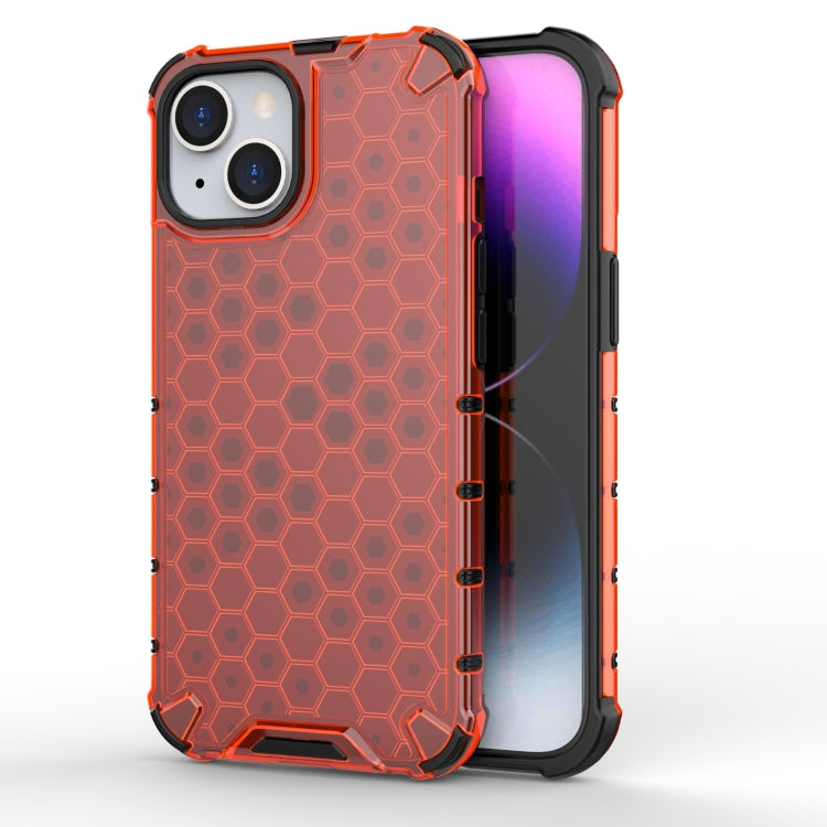 Honeycomb Shockproof Phone Case, For iPhone 15 Pro, For iPhone 15