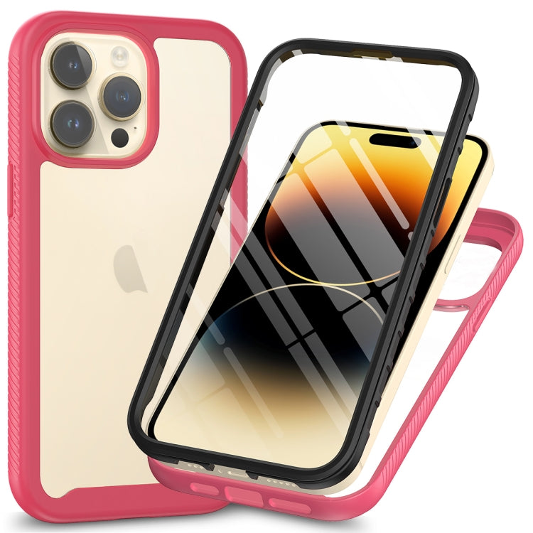 Starry Sky Solid Color Series PC + TPU Phone Case with PET Film, For iPhone 15 Pro, For iPhone 15 Plus, For iPhone 15