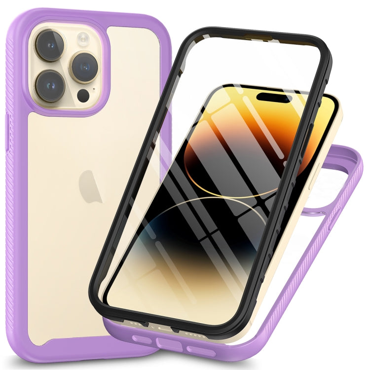 Starry Sky Solid Color Series PC + TPU Phone Case with PET Film, For iPhone 15 Pro, For iPhone 15 Plus, For iPhone 15