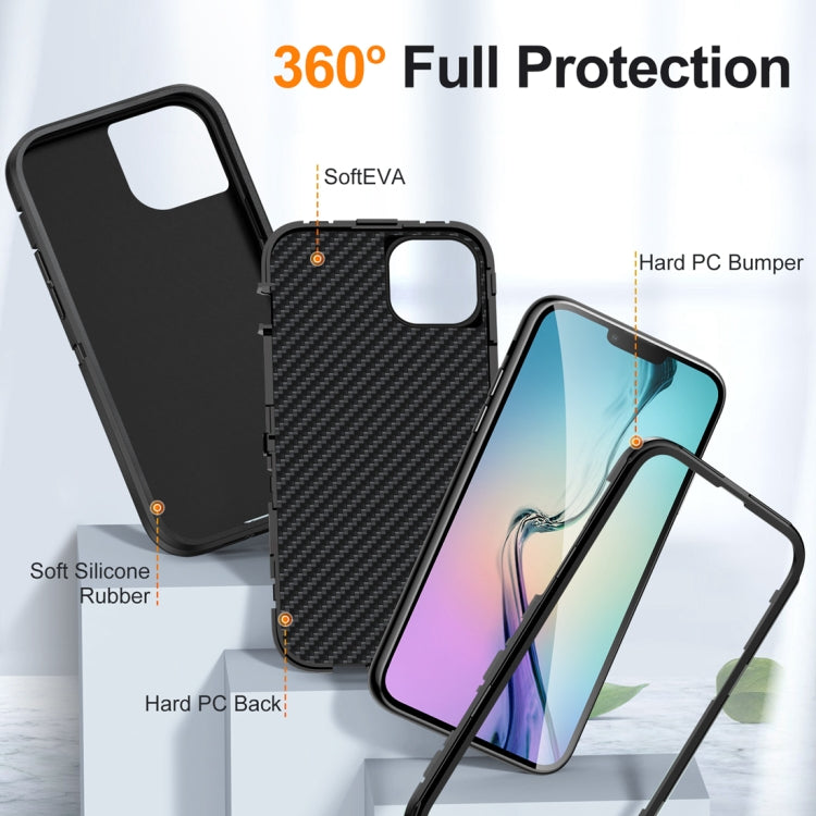 Life Waterproof Rugged Phone Case, For iPhone 15 Plus, For iPhone 15