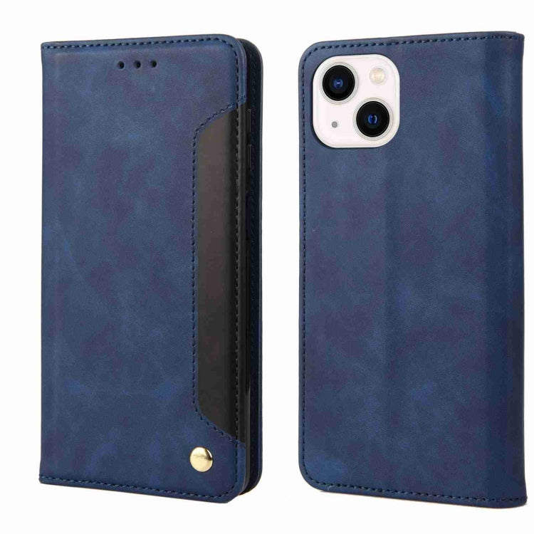 Skin Feel Splicing Leather Phone Case, For iPhone 15 Pro Max, For iPhone 15 Pro, For iPhone 15 Plus, For iPhone 15