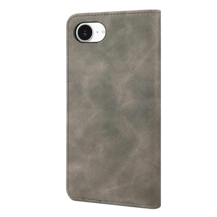 Skin Feel Splicing Leather Phone Case, For iPhone 16e, For iPhone 16 Pro Max, For iPhone 16 Pro, For iPhone 16 Plus, For iPhone 16