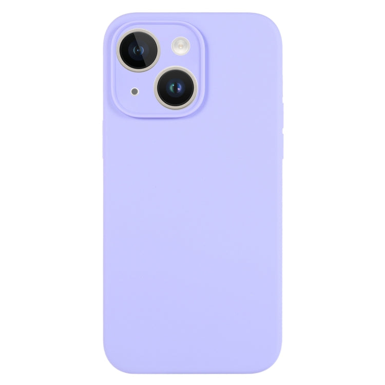 Pure Color Liquid Silicone Fine Pore Phone Case, For iPhone 14 Plus