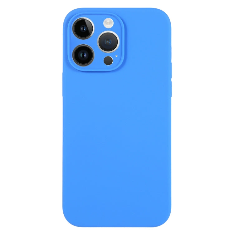 Pure Color Liquid Silicone Fine Pore Phone Case, For iPhone 14 Pro Max