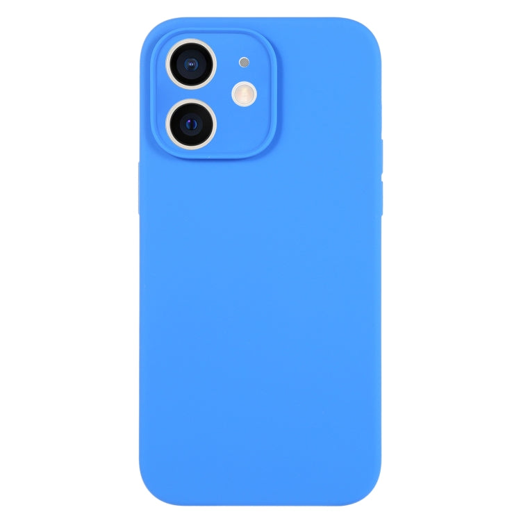 Pure Color Liquid Silicone Fine Pore Phone Case, For iPhone 12