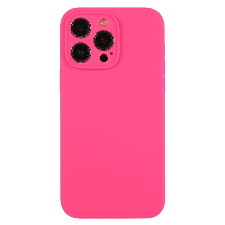 Pure Color Liquid Silicone Fine Pore Phone Case, For iPhone 12 Pro Max