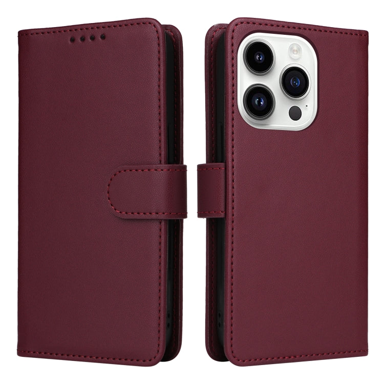 BETOPNICE BN-005 2 in 1 Detachable Imitate Genuine Leather Phone Case, For iPhone 15 Plus, For iPhone 15, For iPhone 14 Plus, For iPhone 13 / 14, For iPhone 14 Pro, For iPhone 14 Pro Max