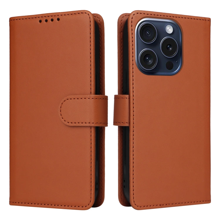 BETOPNICE BN-005 2 in 1 Detachable Imitate Genuine Leather Phone Case, For iPhone 16 Pro Max, For iPhone 16 Pro, For iPhone 16 Plus, For iPhone 16, For iPhone 15 Pro Max, For iPhone 15 Pro