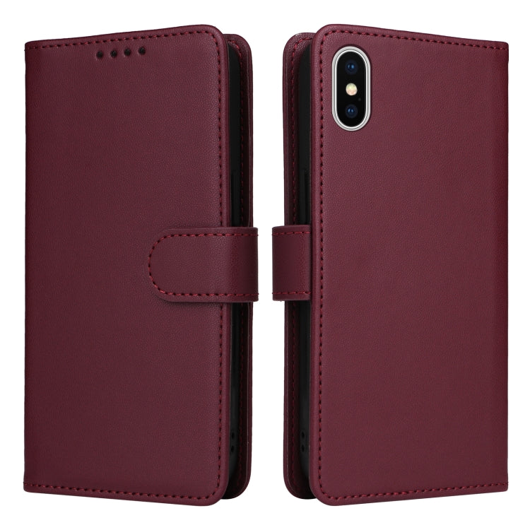 BETOPNICE BN-005 2 in 1 Detachable Imitate Genuine Leather Phone Case, For iPhone 11 Pro Max, For iPhone 11, For iPhone 11 Pro, For iPhone X / XS, For iPhone XR, For iPhone XS Max