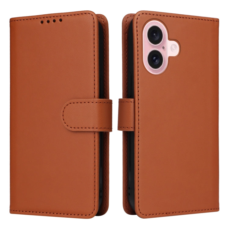 BETOPNICE BN-005 2 in 1 Detachable Imitate Genuine Leather Phone Case, For iPhone 16 Pro Max, For iPhone 16 Pro, For iPhone 16 Plus, For iPhone 16, For iPhone 15 Pro Max, For iPhone 15 Pro