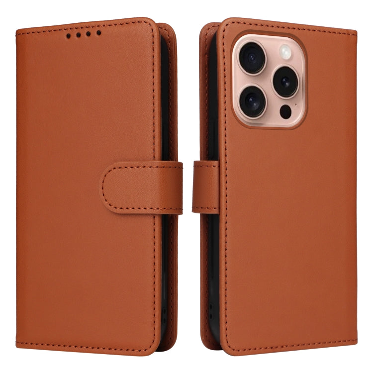 BETOPNICE BN-005 2 in 1 Detachable Imitate Genuine Leather Phone Case, For iPhone 16 Pro Max, For iPhone 16 Pro, For iPhone 16 Plus, For iPhone 16, For iPhone 15 Pro Max, For iPhone 15 Pro