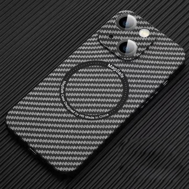 MagSafe Magnetic PC Carbon Fiber Phone Case with Lens Film, For iPhone 13, For iPhone 12, For iPhone 12 Pro Max, For iPhone 12 Pro, For iPhone 11 Pro Max, For iPhone 11, For iPhone 11 Pro