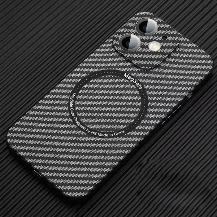 MagSafe Magnetic PC Carbon Fiber Phone Case with Lens Film, For iPhone 13, For iPhone 12, For iPhone 12 Pro Max, For iPhone 12 Pro, For iPhone 11 Pro Max, For iPhone 11, For iPhone 11 Pro