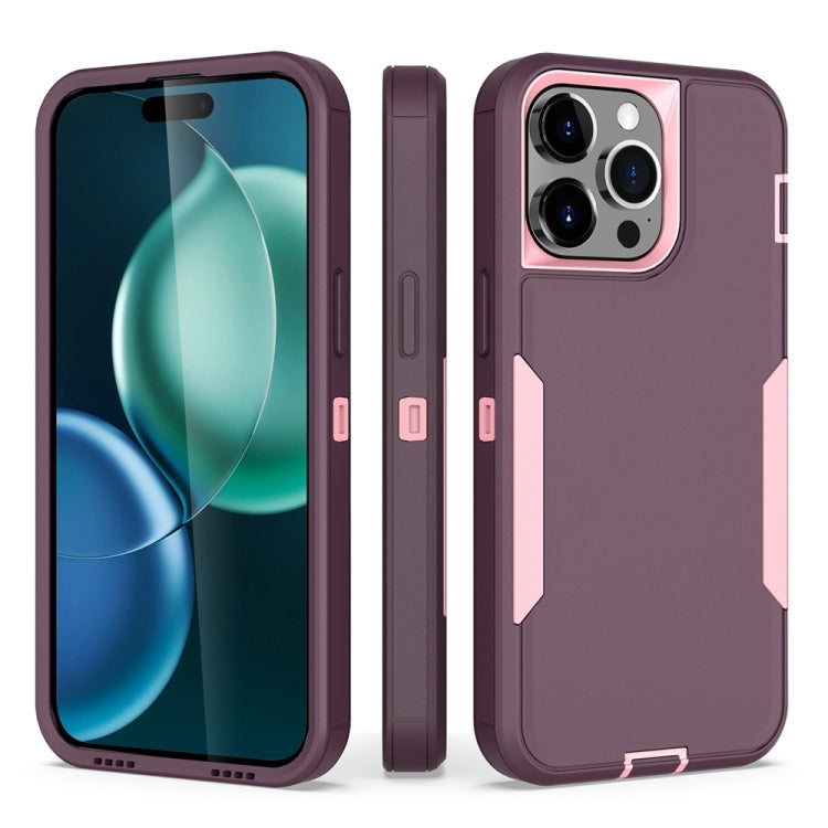 2 in 1 Magnetic PC + TPU Phone Case, For iPhone 16 Pro Max, For iPhone 16 Pro, For iPhone 16 Plus, For iPhone 16, For iPhone 15 Pro Max