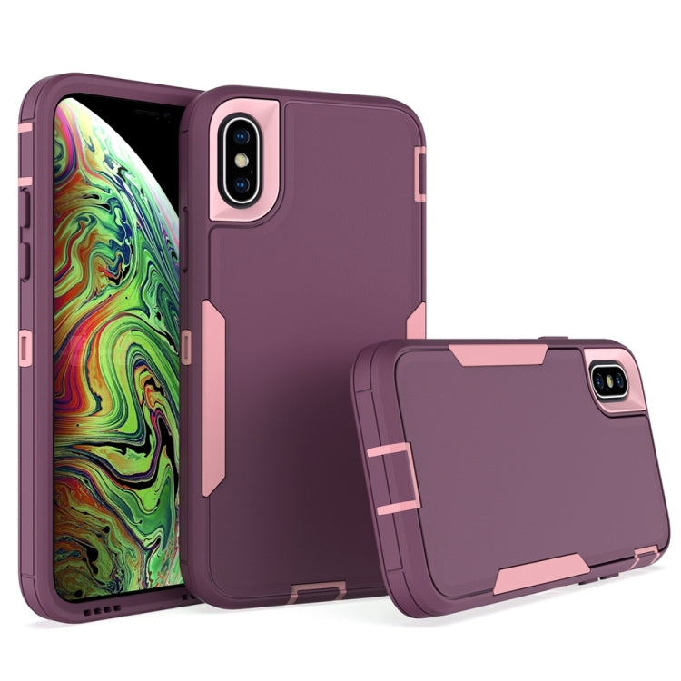 2 in 1 Magnetic PC + TPU Phone Case, For  iPhone 11, For iPhone 11 Pro, For iPhone X / XS, For iPhone XR, For iPhone XS Max