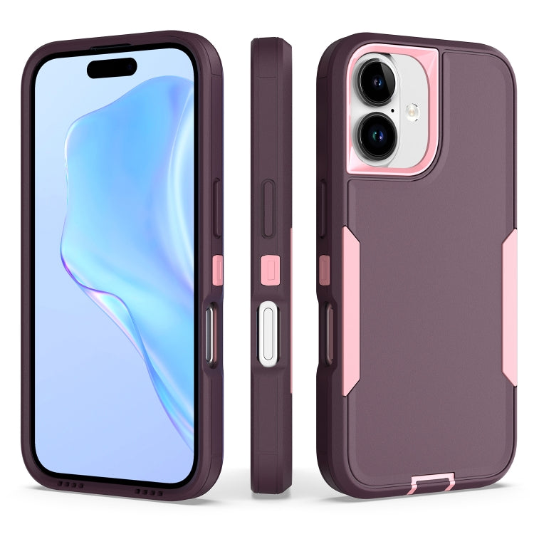 2 in 1 Magnetic PC + TPU Phone Case, For iPhone 16 Pro Max, For iPhone 16 Pro, For iPhone 16 Plus, For iPhone 16, For iPhone 15 Pro Max