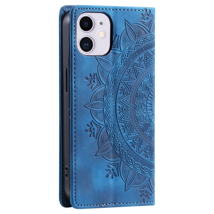 Totem Embossed Magnetic Leather Phone Case, For iPhone 12 mini, For iPhone 11 Pro Max, For iPhone 11, For iPhone 11 Pro, For iPhone XS / S