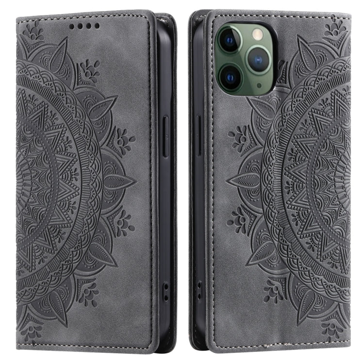 Totem Embossed Magnetic Leather Phone Case, For iPhone 12 mini, For iPhone 11 Pro Max, For iPhone 11, For iPhone 11 Pro, For iPhone XS / S