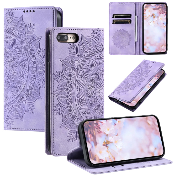 Totem Embossed Magnetic Leather Phone Case, For iPhone XR, For iPhone XS Max, For iPhone 8 Plus / 7 Plus