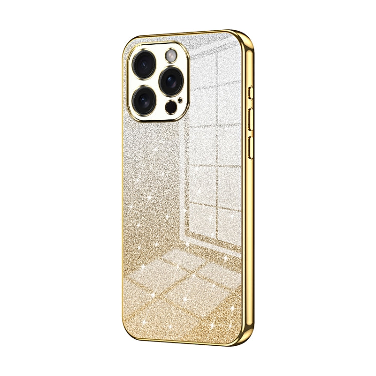 Gradient Glitter Powder Electroplated Phone Case, For iPhone 15 Pro Max, For iPhone 15 Pro, For iPhone 15 Plus, For iPhone 15