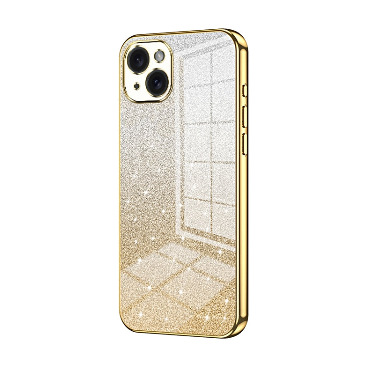 Gradient Glitter Powder Electroplated Phone Case, For iPhone 15 Pro Max, For iPhone 15 Pro, For iPhone 15 Plus, For iPhone 15