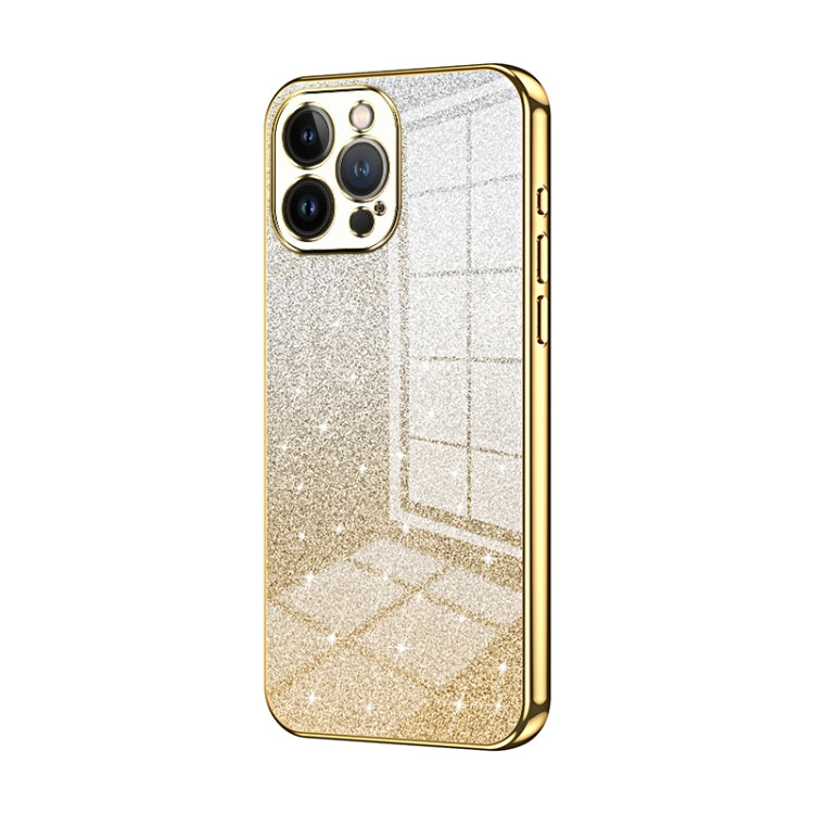 Gradient Glitter Powder Electroplated Phone Case, For iPhone SE 2022 / 2020 / 8 / 7, For iPhone 13 Pro Max, For iPhone 13 Pro, For iPhone 13