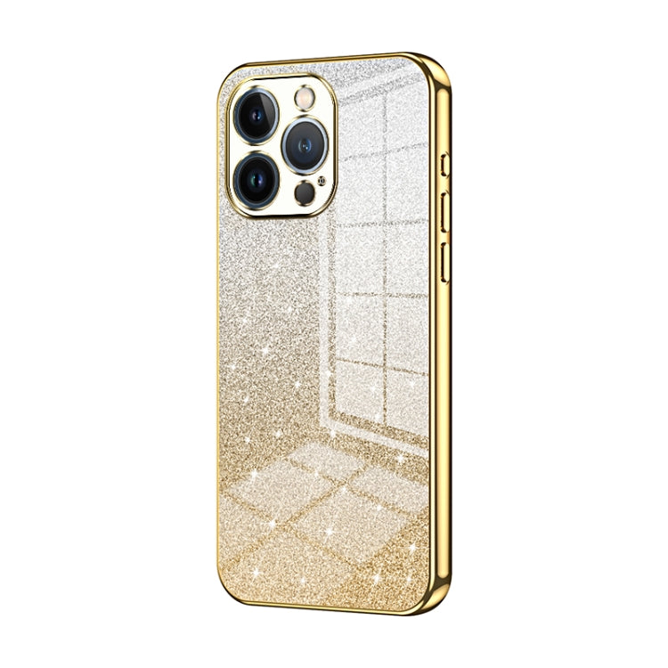 Gradient Glitter Powder Electroplated Phone Case, For iPhone SE 2022 / 2020 / 8 / 7, For iPhone 13 Pro Max, For iPhone 13 Pro, For iPhone 13