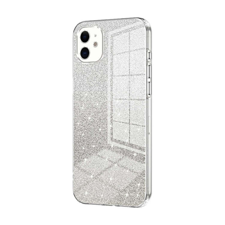 Gradient Glitter Powder Electroplated Phone Case, For iPhone 11, For iPhone 11 Pro, For iPhone X / XS, For iPhone XR