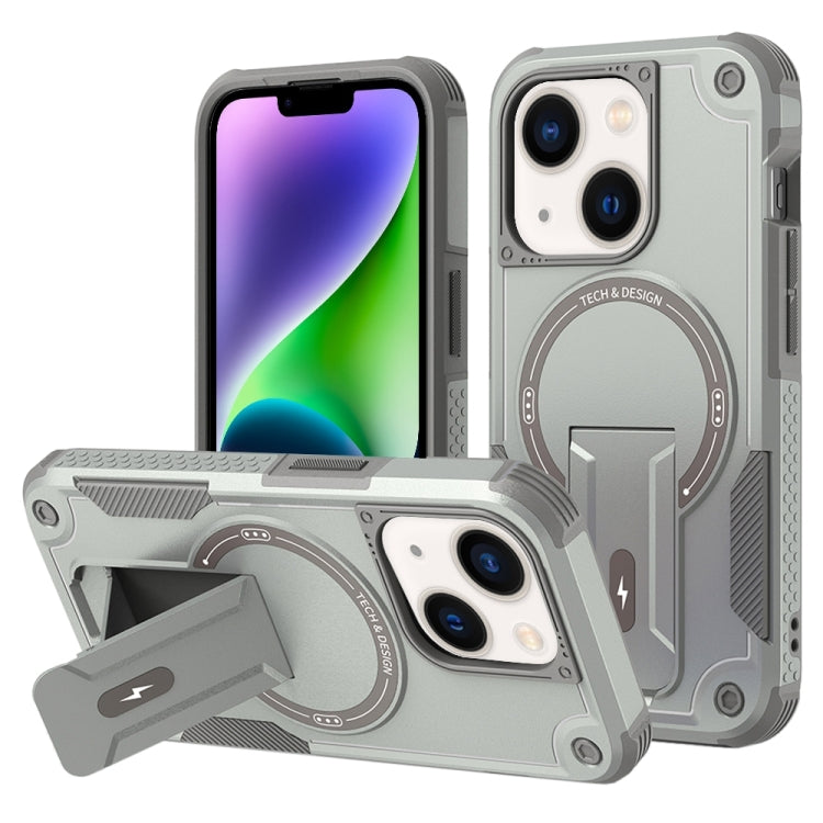 Armor Magsafe Holder PC Hybrid TPU Phone Case, For iPhone 15 Pro, For iPhone 15 Plus, For iPhone 15, For iPhone 14 Plus, For iPhone 14, For iPhone 14 Pro