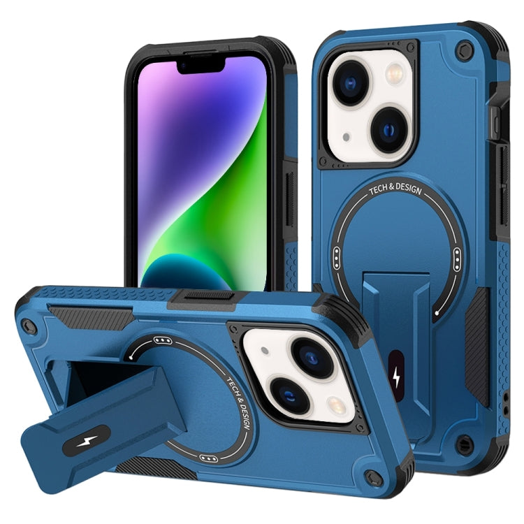 Armor Magsafe Holder PC Hybrid TPU Phone Case, For iPhone 15 Pro, For iPhone 15 Plus, For iPhone 15, For iPhone 14 Plus, For iPhone 14, For iPhone 14 Pro