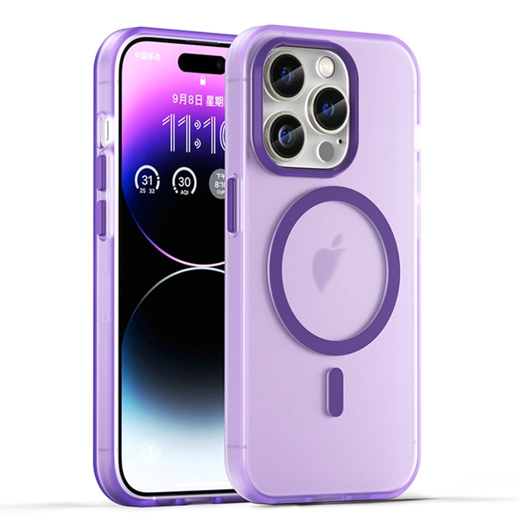 MagSafe Frosted Translucent TPU + PC Full Coverage Phone Case, For iPhone 16 Pro Max, For iPhone 16 Pro, For iPhone 16 Plus