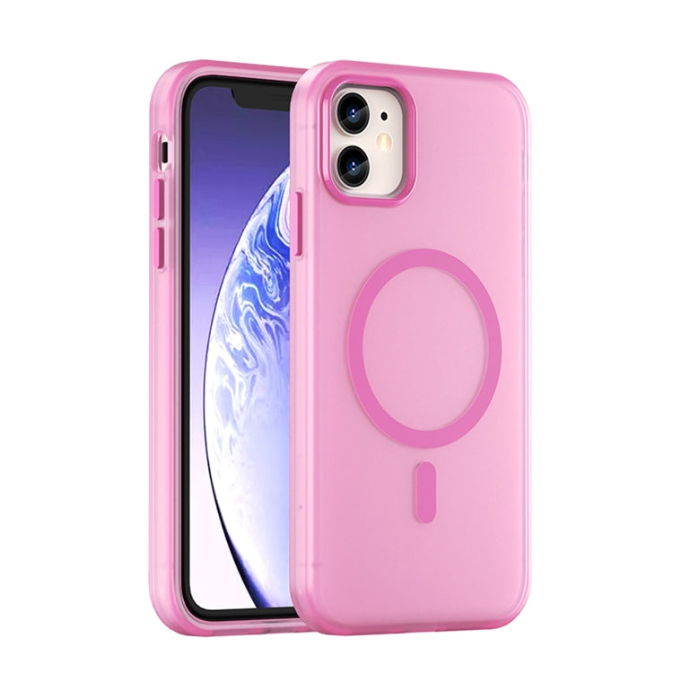 MagSafe Frosted Translucent TPU + PC Full Coverage Phone Case, For iPhone 13 Pro, For iPhone 13, For iPhone 12