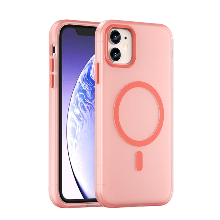 MagSafe Frosted Translucent TPU + PC Full Coverage Phone Case, For iPhone 13 Pro, For iPhone 13, For iPhone 12