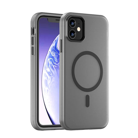 MagSafe Frosted Translucent TPU + PC Full Coverage Phone Case, For iPhone 11, For iPhone 11 Pro