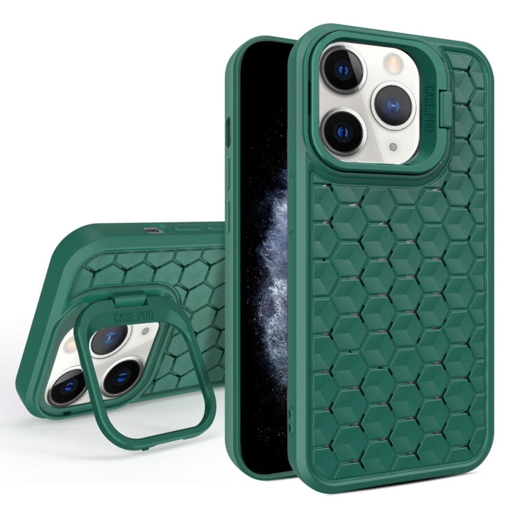 Honeycomb Radiating Lens Holder Magsafe Phone Case, For iPhone 12, For iPhone 12 Pro, For iPhone 11 Pro Max, For iPhone 11, For iPhone 11 Pro