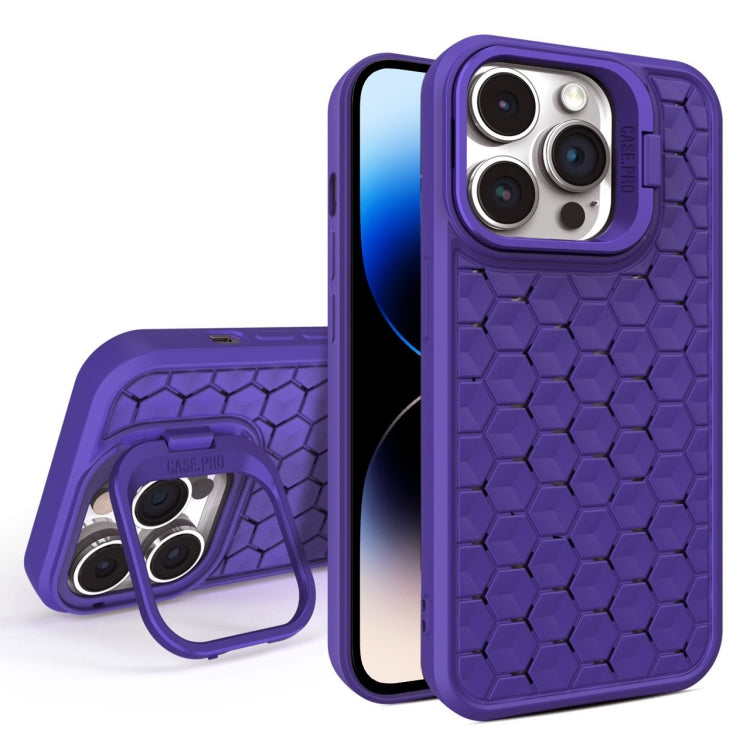 Honeycomb Radiating Lens Holder Magsafe Phone Case, For iPhone 14 Pro, For iPhone 14 Pro Max, For iPhone 13 Pro Max, For iPhone 13 Pro, For iPhone 13