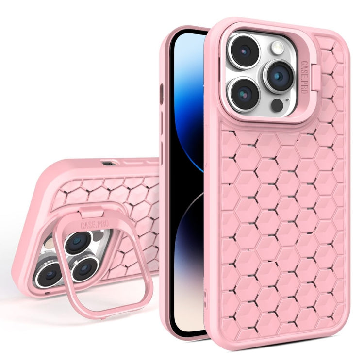 Honeycomb Radiating Lens Holder Magsafe Phone Case, For iPhone 14 Pro, For iPhone 14 Pro Max, For iPhone 13 Pro Max, For iPhone 13 Pro, For iPhone 13