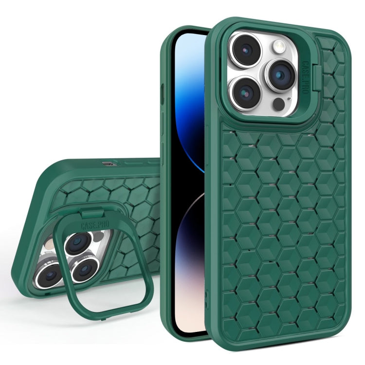 Honeycomb Radiating Lens Holder Magsafe Phone Case, For iPhone 14 Pro, For iPhone 14 Pro Max, For iPhone 13 Pro Max, For iPhone 13 Pro, For iPhone 13