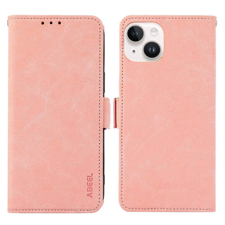 ABEEL Frosted Magnetic RFID Leather Phone Case, For iPhone 14, For iPhone 14 Pro, For iPhone 14 Pro Max, For iPhone 13 Pro Max, For iPhone 13 Pro