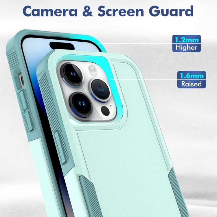 2 in 1 PC + TPU Phone Case, For iPhone 15 Pro, For iPhone 15 Plus, For iPhone 15, For iPhone SE 2022 / 2020 / 8 / 7 / 6, For iPhone X / XS