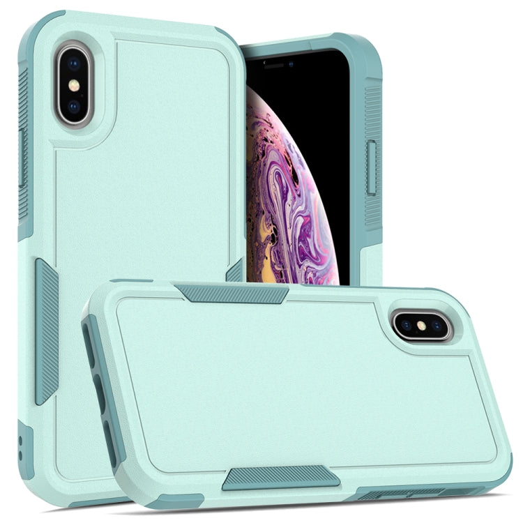 2 in 1 PC + TPU Phone Case, For iPhone 15 Pro, For iPhone 15 Plus, For iPhone 15, For iPhone SE 2022 / 2020 / 8 / 7 / 6, For iPhone X / XS