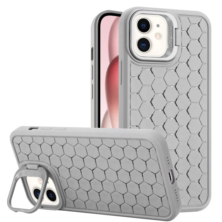 Honeycomb Radiating Lens Holder TPU Phone Case, For iPhone 12, For iPhone 12 Pro Max, For iPhone 12 Pro, For iPhone 11 Pro Max, For iPhone 11