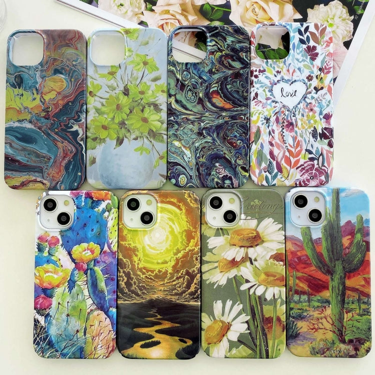 Varnishing Water Stick PC Phone Case, For iPhone 15 Pro Max, For iPhone 15 Pro, For iPhone 15 Plus, For iPhone 15