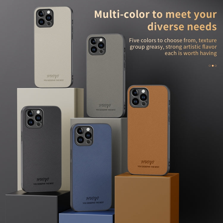 HUIYI Leather Magnetic Phone Case, For iPhone 13 Pro Max, For iPhone 13 Pro, For iPhone 13